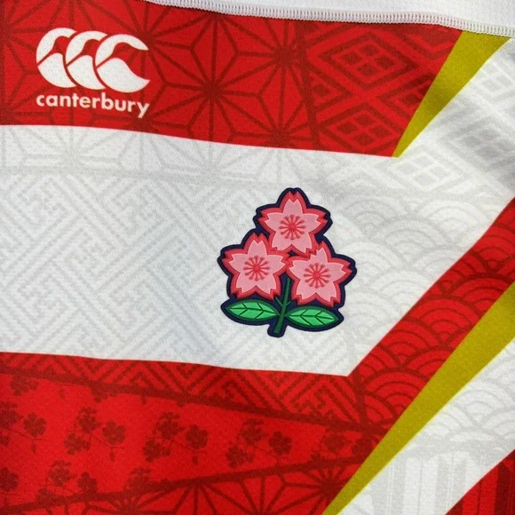 Canterbury Japan Rugby World Cup 2019 Jersey Mens 4L Brave Blossoms VWR39000B